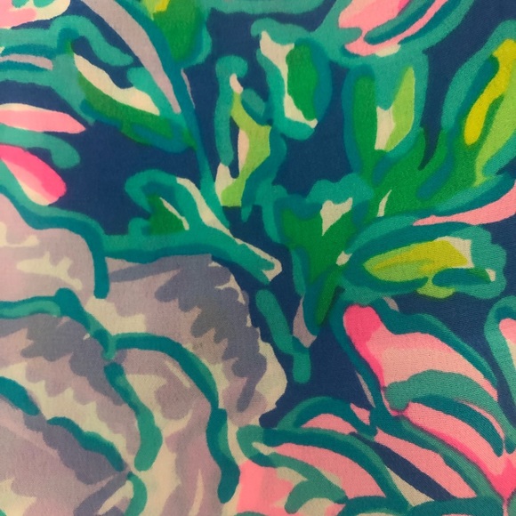 Lilly Pulitzer Elsa Top In Full Bloom - Picture 6 of 8
